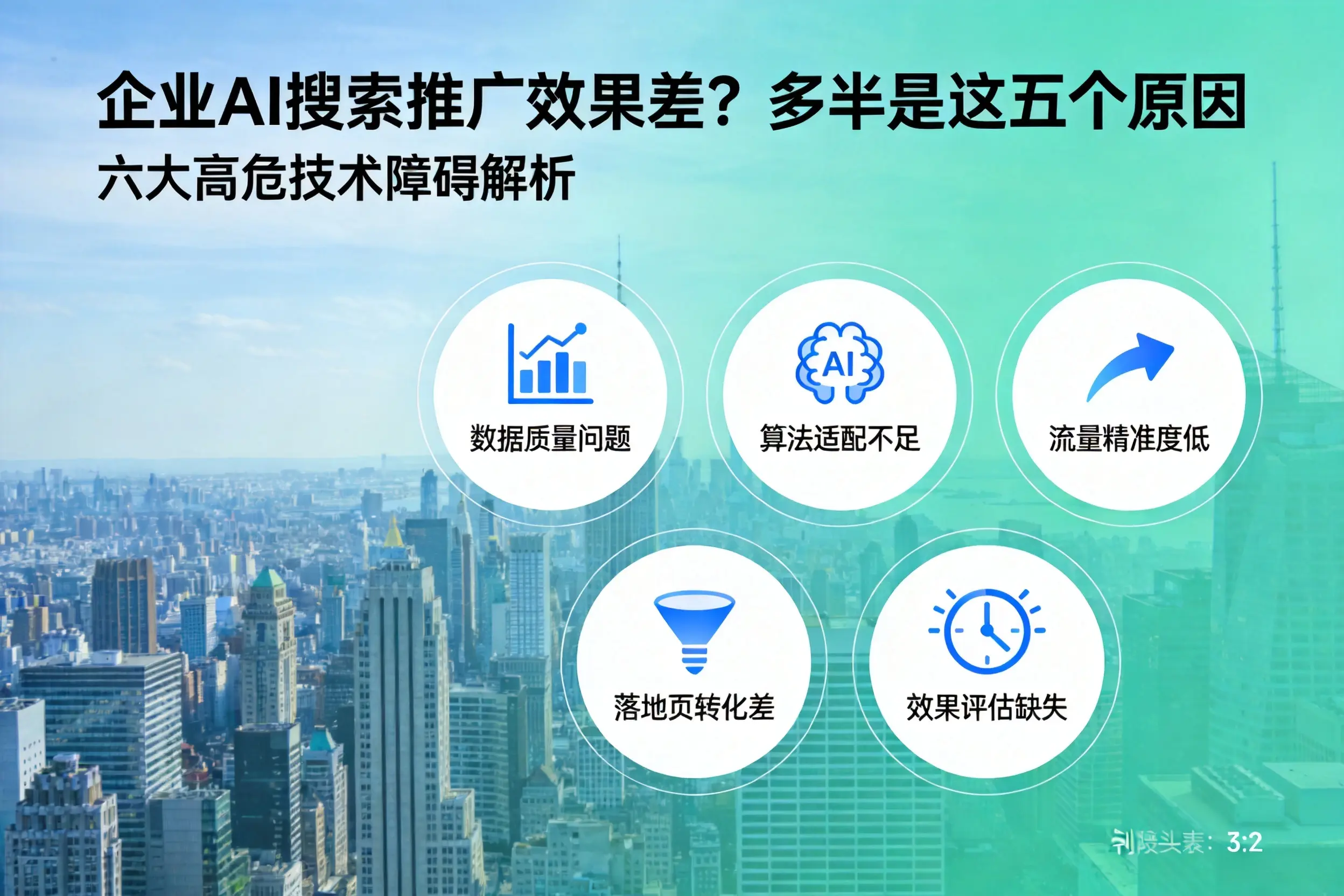 碾子山企业AI搜索推广效果差？多半是这五个原因